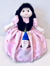 Rosalina Baby Collection Vintage Snow White 1 Dwarf Reverses To Witch Cloth Doll - £10.35 GBP