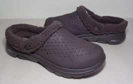 Skechers Size 12 M Foamies Go Walk 5 Relax Chocolate Fur Clogs New Men&#39;s Shoes - £86.25 GBP