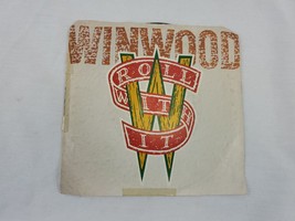 VINTAGE Steve Winwood Roll With It 45 Vinyl Record - £7.39 GBP