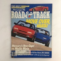 Road &amp; Track Magazine July 1990 Mercury Capri vs Mazda Maita, Ferrari Testarossa - £7.05 GBP