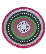 Four (4) BRYLANEHome ~ Melamine ~ ALMIRA ~ 9" Multi-Colored Salad Plates... - $35.00