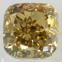Cushion Shape Diamond Fancy Brown Loose 1.02 Carat Polished SI2 IGI Certificate - £1,084.64 GBP
