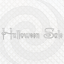 Halloween Sale Font 2smp-Digital ClipArt-Gift Tag-T shirt-Jewelry-Holiday - $2.72 CAD