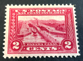 U.S. 1913 Postage Stamp #398 Panama-Pacific 2 cent Issue Mint NH OG - £14.54 GBP