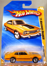 2010 Hot Wheels #33 New Models 33/44 &#39;71 MAVERICK GRABBER Yellow Variant... - $17.00