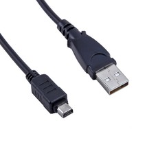 Usb Data Sync Cable Cord Lead For Olympus Camera Evolt E-330 E-410 E-420... - £21.98 GBP