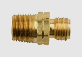 Left Hand Male Propane Fitting Gas Connector 3/8&quot; Mpt X 9/16&quot; F276153 - $28.99