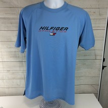 Vintage Tommy Hilfiger Athletics 90s Men’s Spell Out Workout T-Shirt - Medium - £22.28 GBP