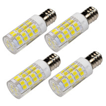 4-Pack E12 110V LED Bulb for Whirlpool 22002263 Refrigerator / Dryer Light - £41.87 GBP