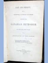 1860 Antique Canadian Methodism History John Carroll - £174.40 GBP