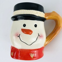 Snowman Mug 20 Oz Hot Chocolate Coffee Tea Gift Mug Christmas Gift  - £19.86 GBP
