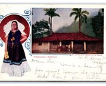 Matrona E Lei Casa Tehuantepec Messico 1907 Udb Cartolina V20 - $7.12