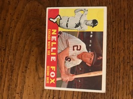 Nellie Fox 1960 Topps Baseball Card (1298) - £7.99 GBP