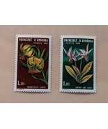 Andorra Fr. Lily Violet Nature Protection Flowers 2v 1980 MNH SG#F305-F306 - $26.03 MXN