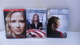 Madam Secretary Season 1-2-3 Good Condition Lot of 3 Seasons - £19.79 GBP