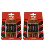 2 Pair 200 Amp ANL Fuses Gold Plated Audiopipe Blister Pack Car Audio St... - £17.29 GBP