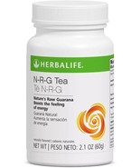 HERBALIFE NRG NATURE&#39;S RAW GUARANA POWDER TEA 2.1 OZ - £39.01 GBP