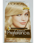 LOreal Superior Preference Hair Dye Color Light Ash Blonde 9A Cooler - £10.37 GBP