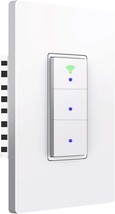 Sana Smart Light Switch,Wifi Wall Light Switch, Easy Installation And App - £25.42 GBP