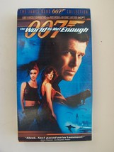 James Bond: The World Is Not Enough VHS Video Tape Pierce Brosnan - £5.44 GBP