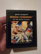 Atari 2600 Video Game Program Cartridge Missile Command 1981 CX2638 - £14.73 GBP