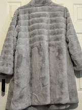 Jones New York Women&#39;s Winter Church Formal Faux Fur Coat Jacket size XX... - £189.91 GBP