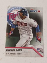 Miguel Sano Minnesota Twins 2016 Topps Bunt Rookie Card #96 - $0.98