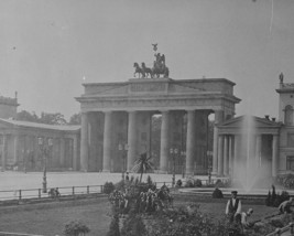 Brandenburg Gate in Berlin Germany 1900 Photo Print - $8.81+