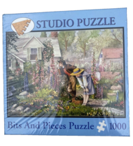 Bits and Pieces 1000 Piece Puzzle The Garden Jerianne Van Dijk Flowers U... - £15.19 GBP