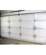 NASA Tech White Reflective Foam Core 2 Car Garage Door Insulation Kit R8 - £149.47 GBP