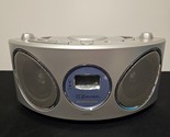 Emerson CD Player Am/FM Radio Stereo Boombox Portable PD6810 Silver  - T... - £22.85 GBP