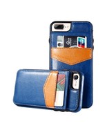 Vertical PU Blue Flip Leather Case Apple iPhone 12 11 X XS XR 8 7 6 5 Pr... - £15.00 GBP