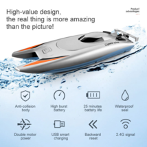 Electric Remote Control Boat High Speed Racing Boat 7.4V Large Capacity ... - £35.39 GBP