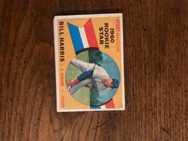Bill Harris 1960 Topps Baseball Card  (0533) - £2.36 GBP