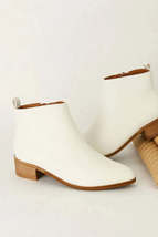 Beast Fashion PU Leather Block Heel Boots - $48.99