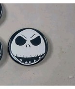 Nightmare Before Christmas Jack Skellington face smile pin - $4.00