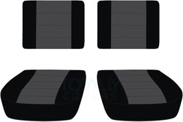 Rear Jump seat covers fits 2004 to 2012 Chevy Colorado Truck  26 colors - $1,322.54 MXN