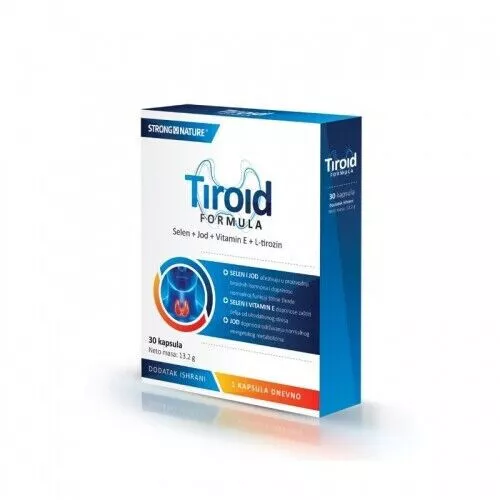 THYROID FORMULA 30 capsules Strong nature - $26.99