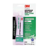 3M Marine Adhesive Sealant Fast Cure 4200 (05260) - Semi-Permanent, 5113... - $37.96