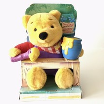 Vintage Disney Fisher Price Winnie The Pooh  Interactive Talk Wiggle Move Honey - £16.27 GBP