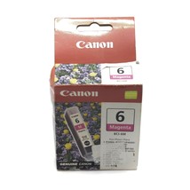 Canon 6 BCI-6M Magenta Ink Cartridge For Pixma iP8500 iP900D BJC-8200 - £6.30 GBP