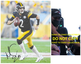 Mason Rudolph Signed 8x10 Photo Proof COA Pittsburgh Steelers Football Autograph - £67.67 GBP