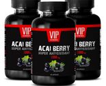 Energy superfood - ACAI BERRY - Nutritional boost 3 Bottles 180 Capsules - $53.72