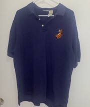 Disney Navy Blue Collared Shirt W/ Tigger On Front Size Large Chest 44” ... - $5.70