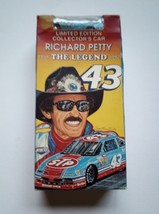 RICHARD PETTY The Legend 1958 -1992, 2 VHS tapes, Diecast Car, &amp; Pin Set - £19.97 GBP