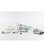 Nintendo Wii Video Game Console Bundle 3 Games Memory Card Controller Skins - $3,710.73 MXN