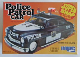 MPC/R2 1:25 Super Snap &#39;49 Mercury Police Patrol Car #705 Sealed Box - $19.79