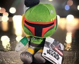 NWT Disney 100 Mattel Star Wars Boba Fett Plush Toy 8-inch Collectible Doll - £7.51 GBP