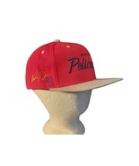 Mitchell &amp; Ness NBA New Orleans Pelicans Snapback 2 Toned Red Hat w/ Gra... - $375.38 MXN