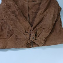 New York Classics RN#82814 Men's Brown Genuine Leather Full Zip Jacket Size XL image 14